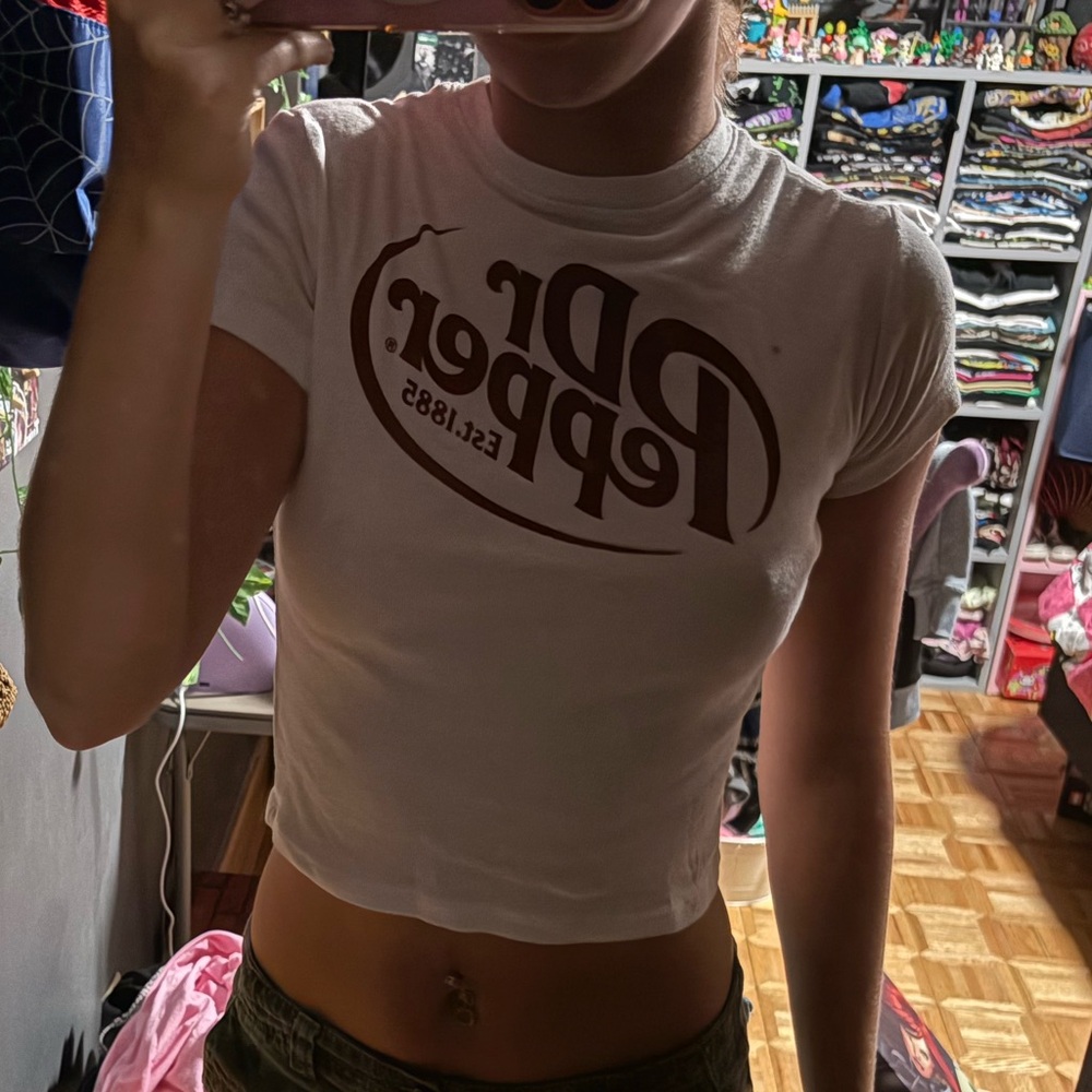 Women's White Graphic Tee